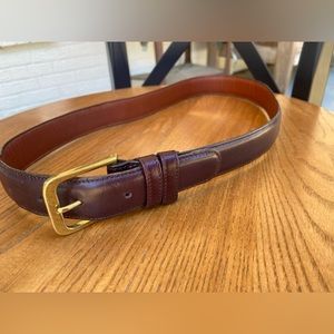 Vintage Coach Leather Belt